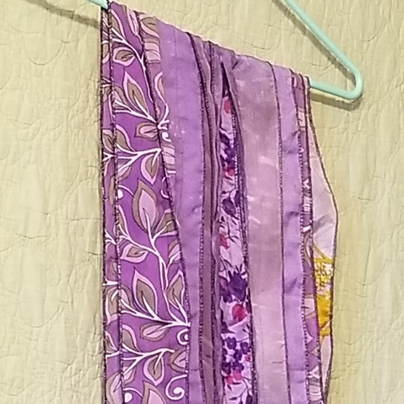Multi Purple Scarf - Picture 2 of 7